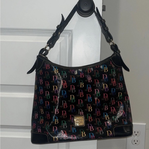 Dooney & Bourke DB75 Multi Hobo bag. - Picture 1 of 6